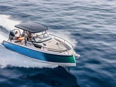 Ryck 280 pogled s boka — Zadar