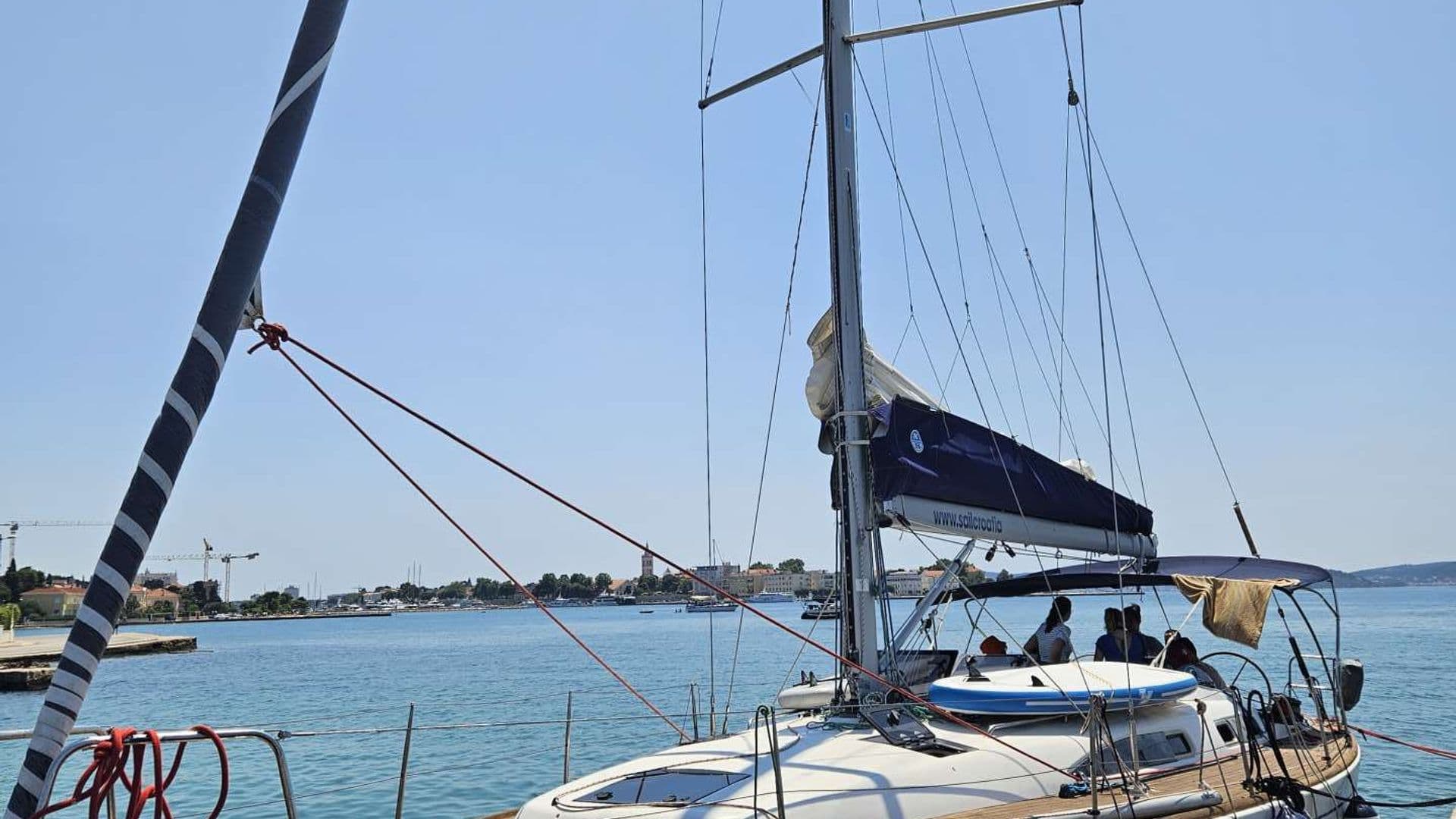 Salona 44 Giordano Bruno pogled s boka — Zadar