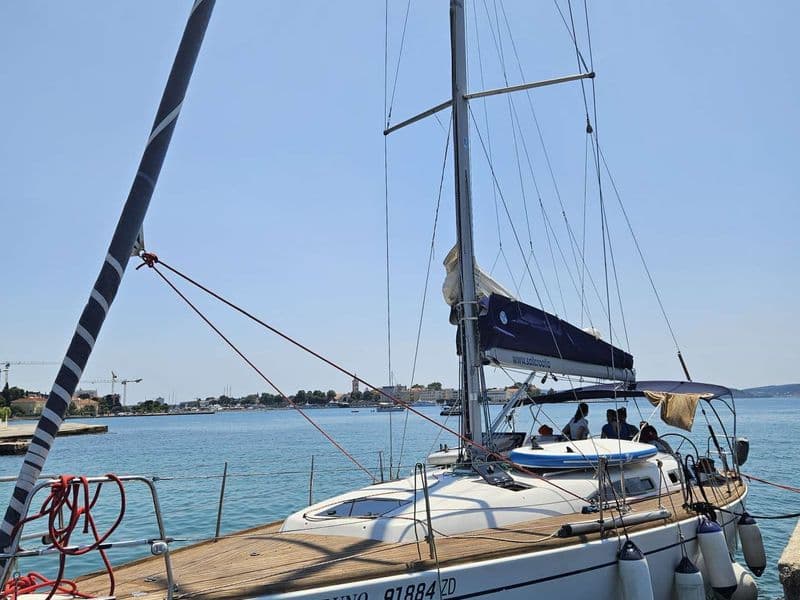 Salona 44 Giordano Bruno pogled s boka — Zadar