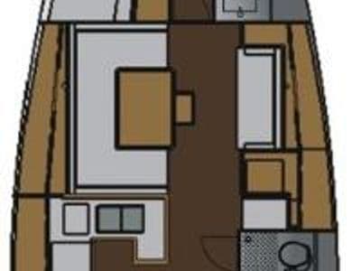 Salona 44 Giordano Bruno kokpit — Zadar