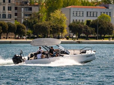 Axopar 22 T-top na moru — Zadar