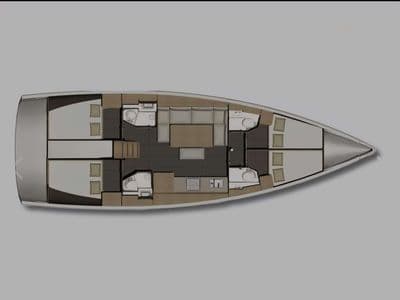 Dufour 460 GL na moru — Zadar