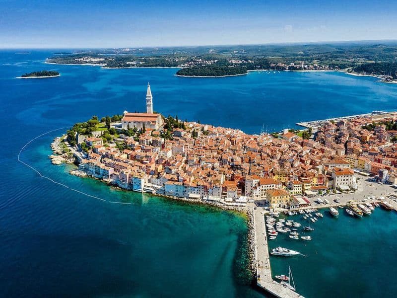 From Fažana: Rovinj & Its islands