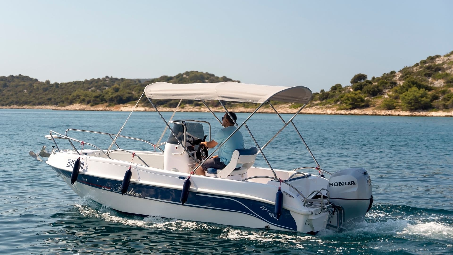 Bluline 19 open Tribunj