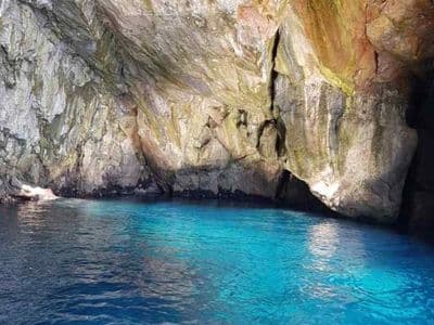 Pješčana plaža Šunj na otoku Lopud Elafitski otoci Dubrovnik