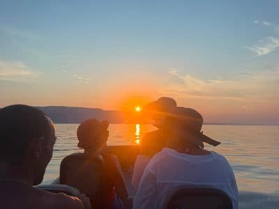 sunset-boat-rib-Senj
