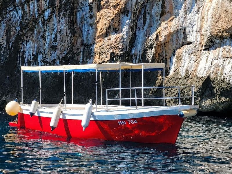 Herceg Novi Blue Cave tour boat HN 764 - photo 1