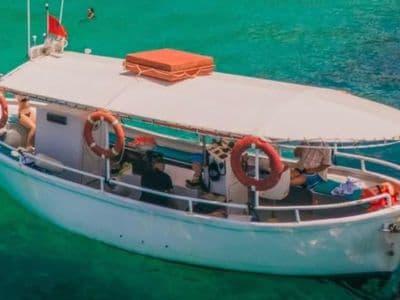 Ajla Boat - excursion boat, side view