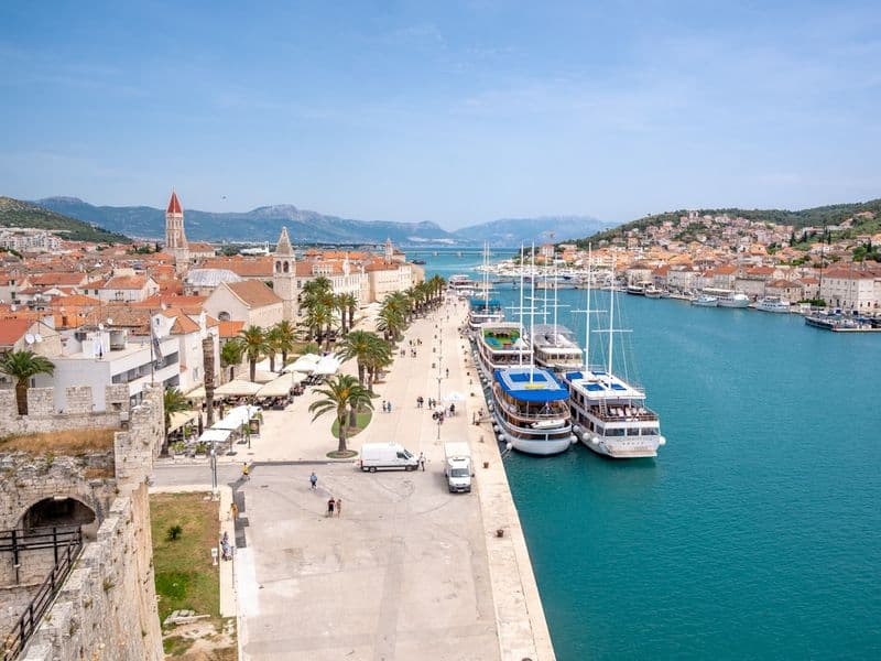 Split marina boats Croatia harbor boat rental guide
