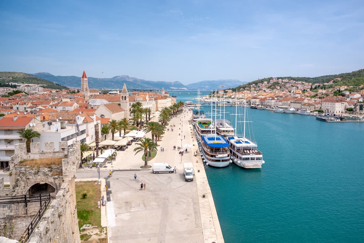Split marina boats Croatia harbor boat rental guide