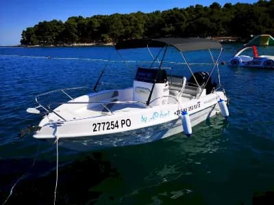 Fisherman Blue Line 115HP - Rent a Boat Poreč