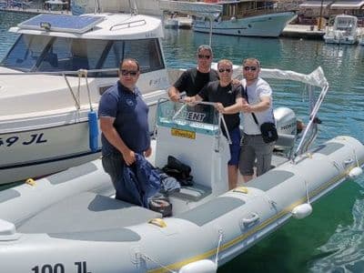 Pogled na palubu Maestral 150