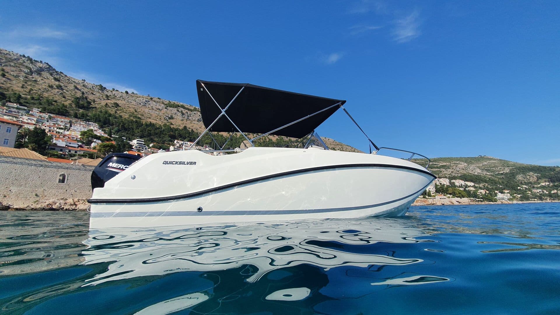 Quicksilver 555 Open 2020 — iznajmljivanje motornog broda Dubrovnik