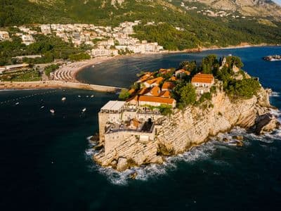 Sveti Stefan, poluostrvo i hotel, Budva rivijera