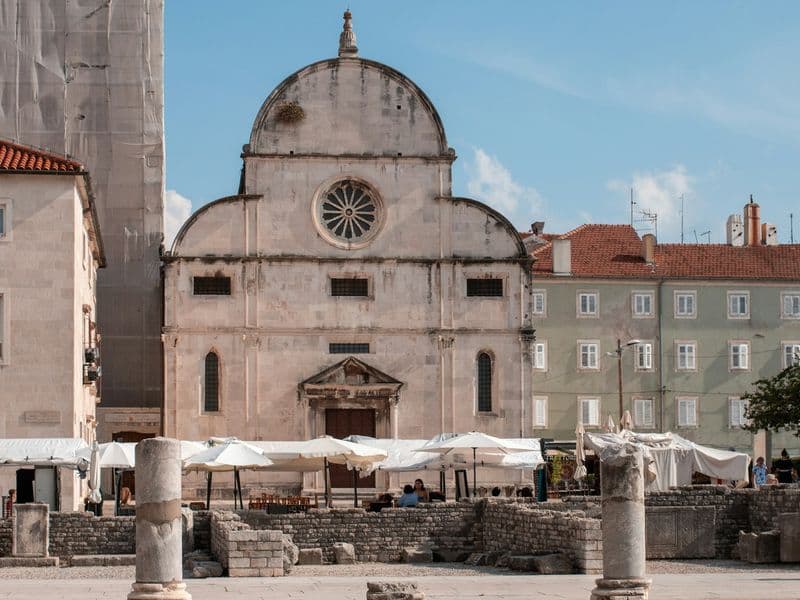 Zadar Croatia old town architecture Adriatic