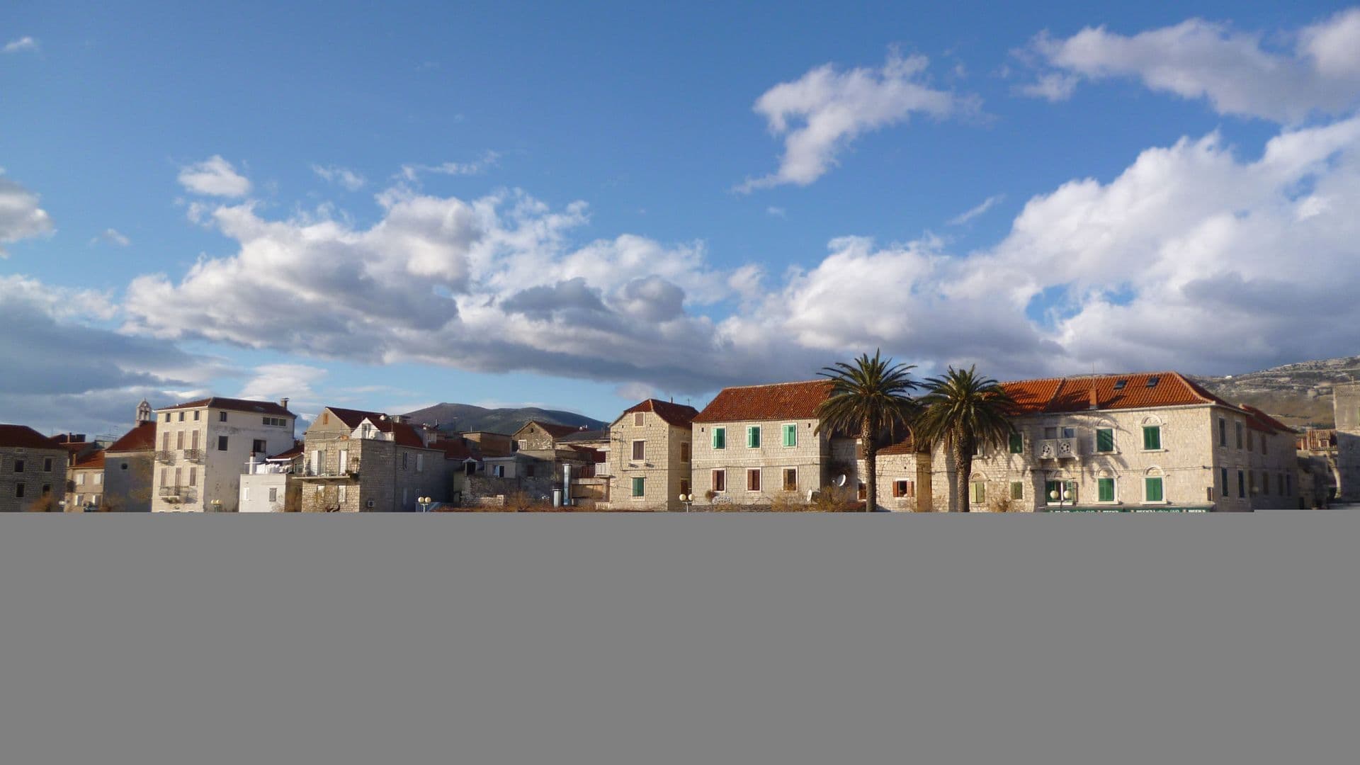 Kaštel Stari, one of the seven fortified settlements of Kaštela, Croatia