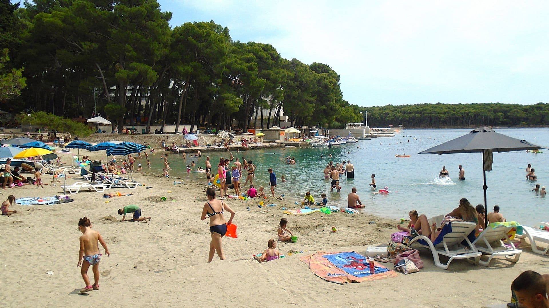 Čikat beach near Mali Lošinj, Croatia